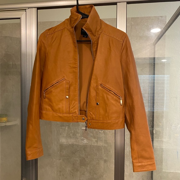 guess marciano leather jacket